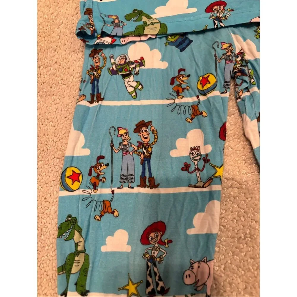 Little Sleepies Toy Story Pixar Pals two piece long sleeve pajama set 5-6 - Picture 3 of 7